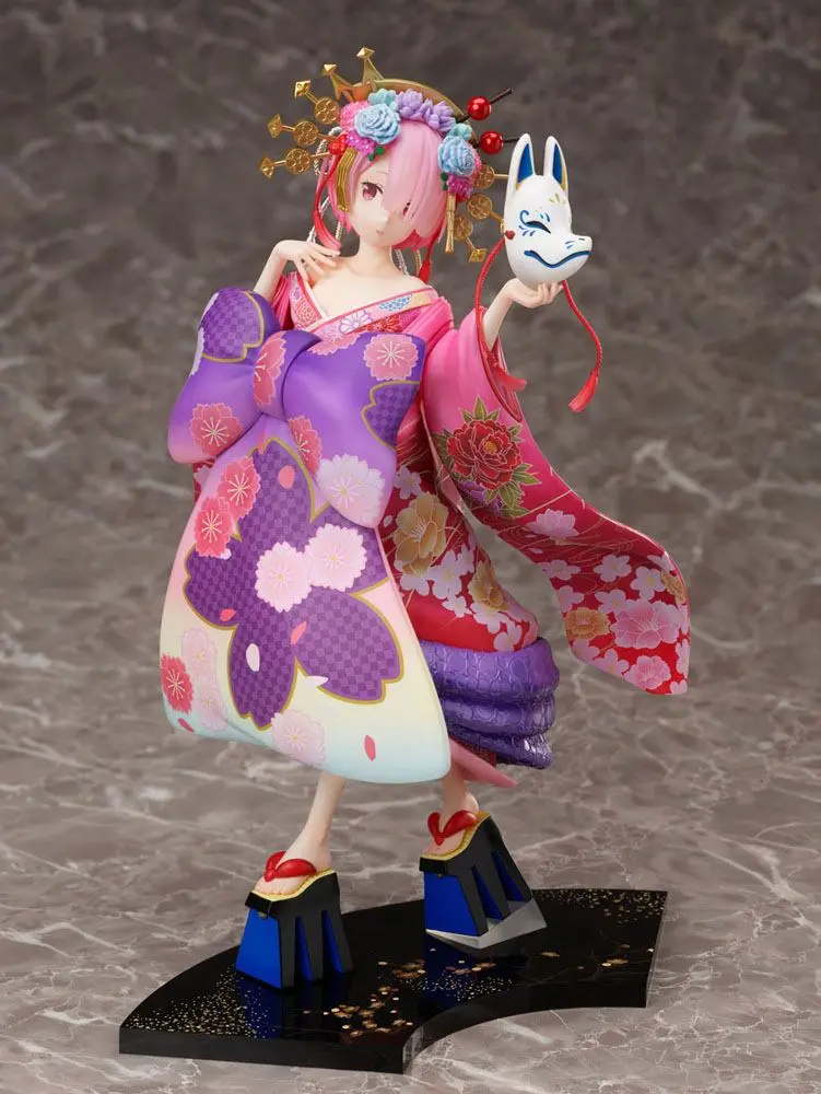 Re:ZERO -Starting Life in Another World- 1/7 Ram Oiran PVC szobor figura 25 cm termékfotó