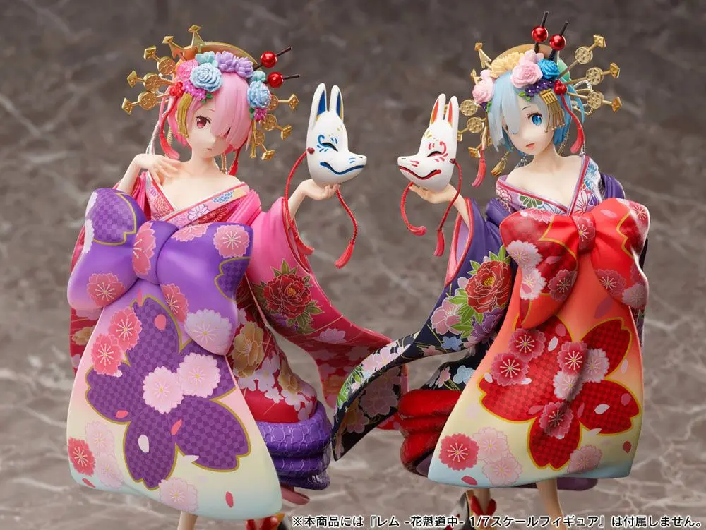 Re:ZERO -Starting Life in Another World- 1/7 Ram Oiran PVC szobor figura 25 cm termékfotó