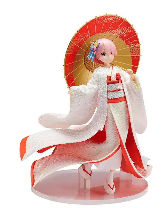Re:ZERO -Starting Life in Another World- 1/7 Ram -Shiromuku- PVC szobor figura 24 cm termékfotó