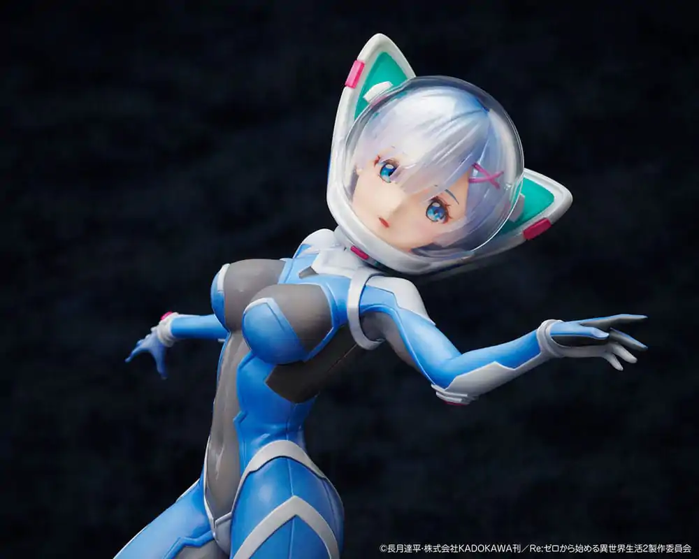 Re:Zero Starting Life in Another World PVC Statue 1/7 Rem A×A SF Space Suit 26 cm termékfotó