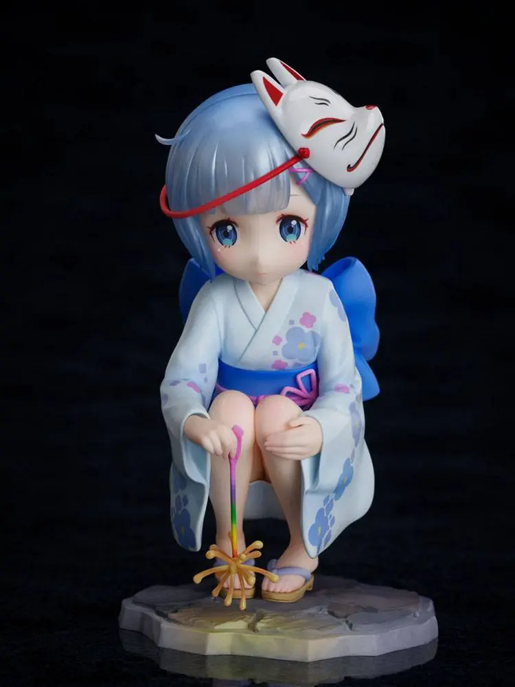 Re:ZERO -Starting Life in Another World-  1/7 Rem &amp; Ram Childhood Summer Memories PVC szobor figurák 11 cm termékfotó