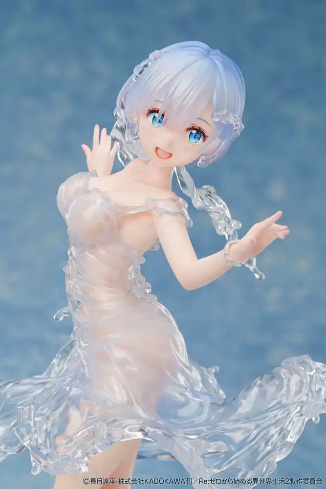 Re:Zero Starting Life in Another World 1/7 Rem Aqua Dress PVC szobor figura 23 cm termékfotó