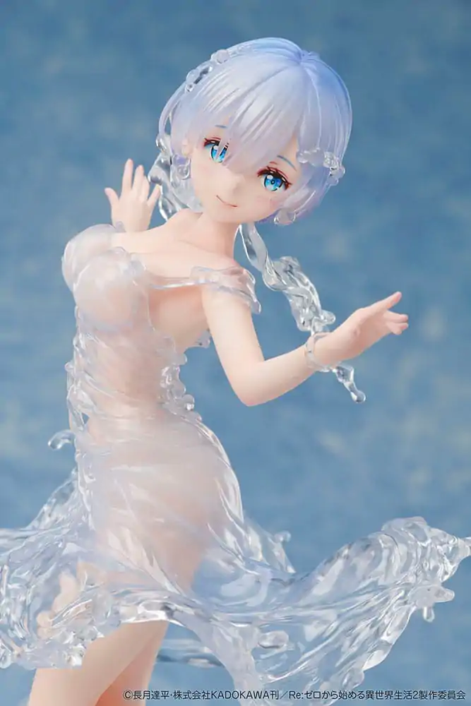 Re:Zero Starting Life in Another World 1/7 Rem Aqua Dress PVC szobor figura 23 cm termékfotó