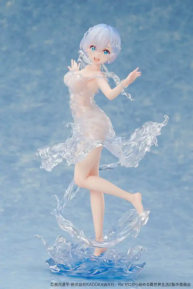 Re:Zero Starting Life in Another World 1/7 Rem Aqua Dress PVC szobor figura 23 cm termékfotó