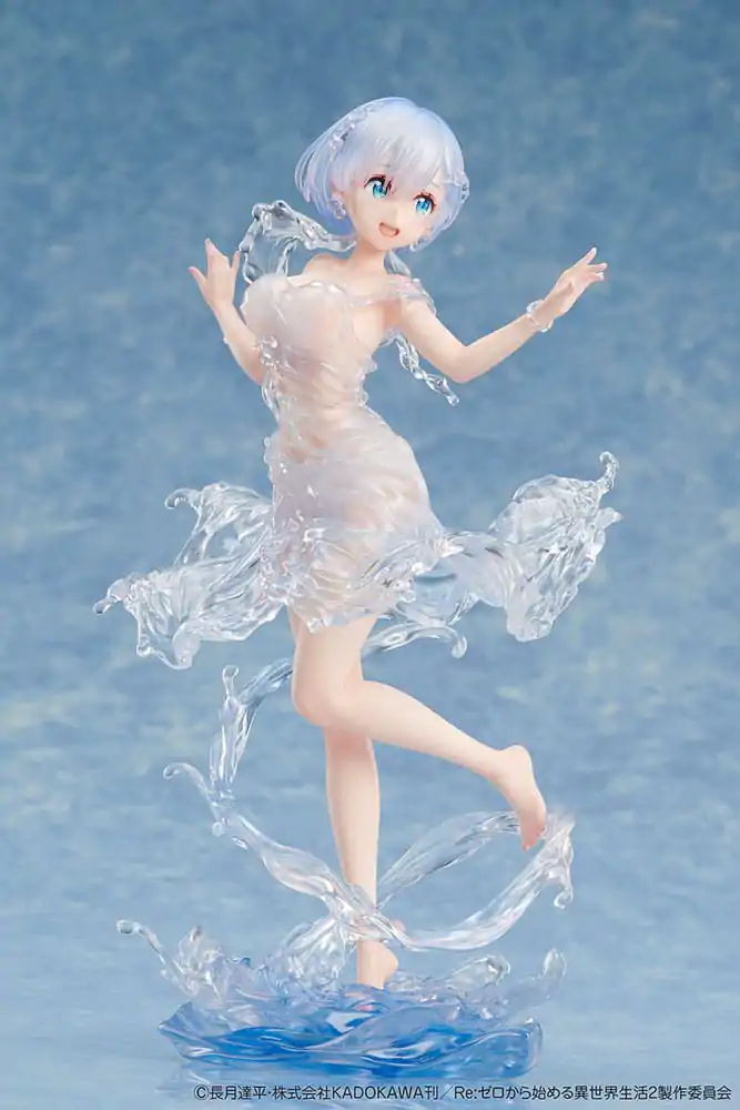 Re:Zero Starting Life in Another World 1/7 Rem Aqua Dress PVC szobor figura 23 cm termékfotó