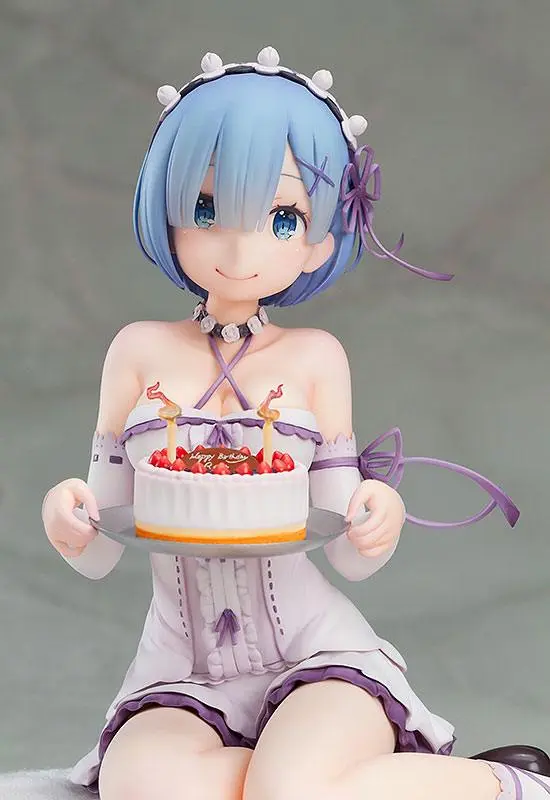 Re:ZERO -Starting Life in Another World- 1/7 Rem Birthday Cake Ver. PVC szobor figura 13 cm termékfotó
