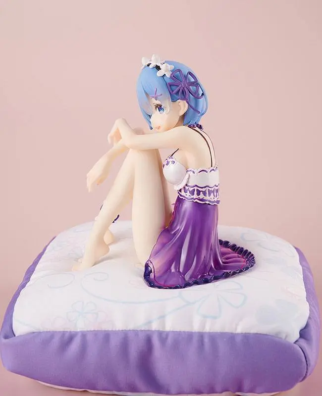 Re:ZERO -Starting Life in Another World- 1/7 Rem Birthday Purple Lingerie Ver. PVC szobor figura 12 cm termékfotó