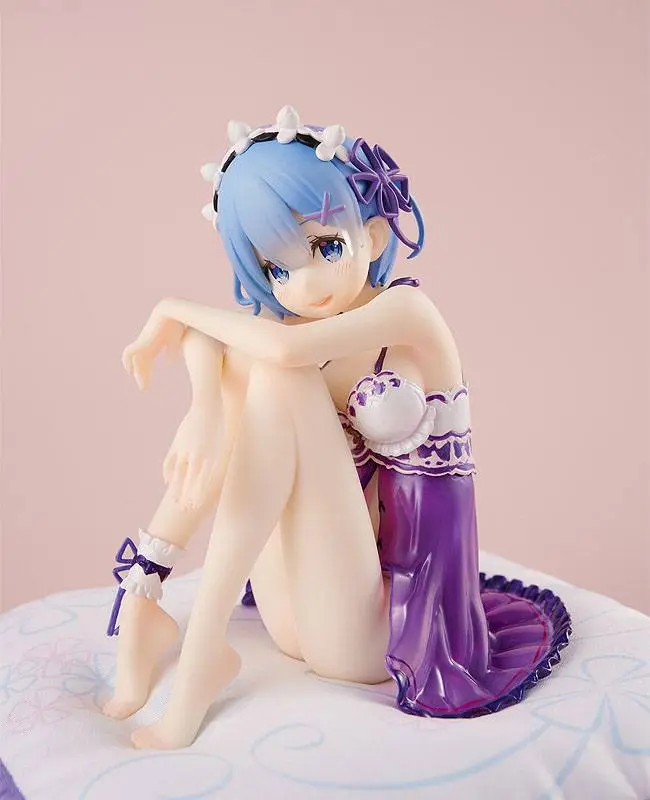 Re:ZERO -Starting Life in Another World- 1/7 Rem Birthday Purple Lingerie Ver. PVC szobor figura 12 cm termékfotó