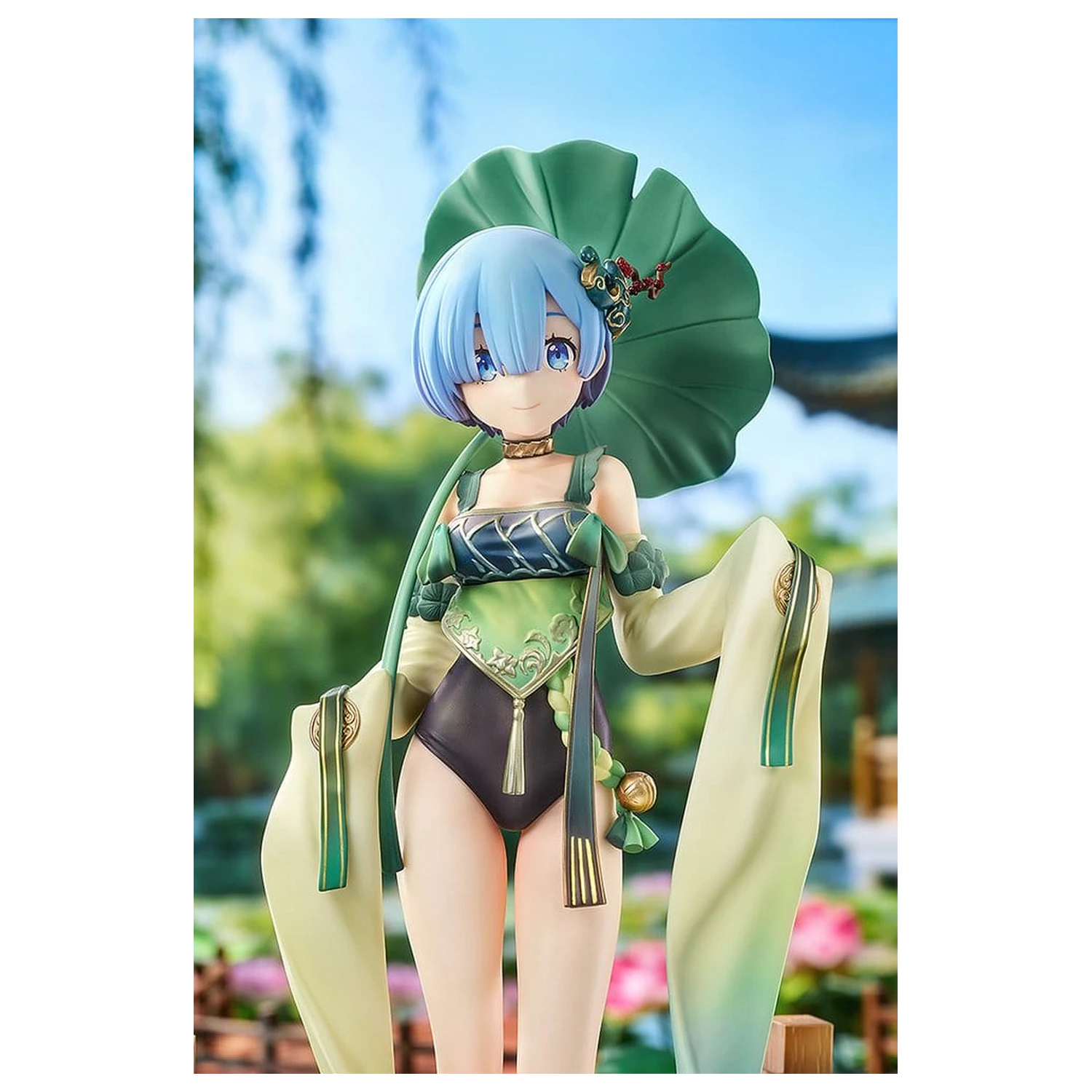 Re:ZERO -Starting Life in Another World- 1/7 Rem: Breather in the Garden Ver. szobor figura 26 cm termékfotó