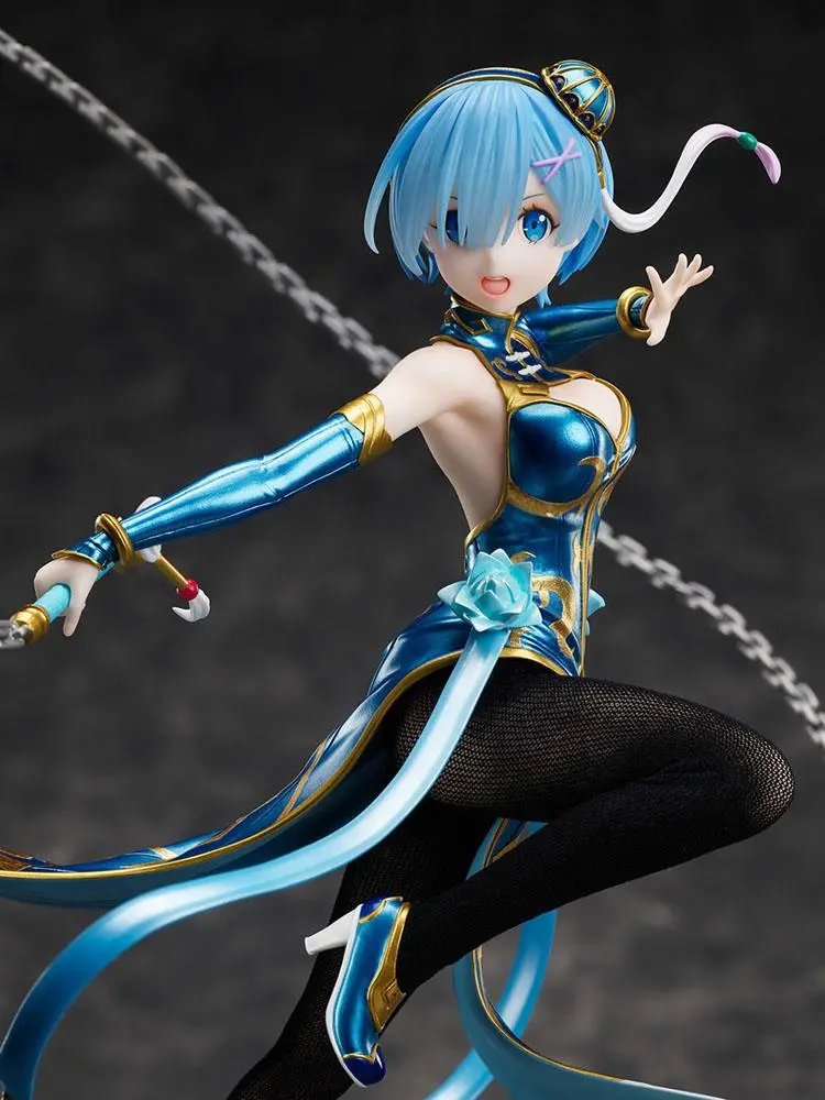 Re:ZERO -Starting Life in Another World- 1/7 Rem China Dress Ver. PVC szobor figura 30 cm termékfotó