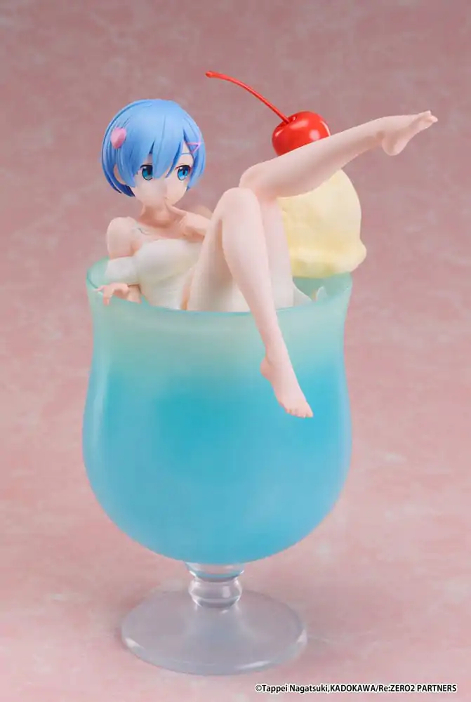 Re:Zero Starting Life in another World 1/7 Rem Cream Soda Ver. PVC szobor figura 21 cm termékfotó