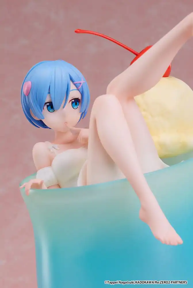 Re:Zero Starting Life in another World 1/7 Rem Cream Soda Ver. PVC szobor figura 21 cm termékfotó