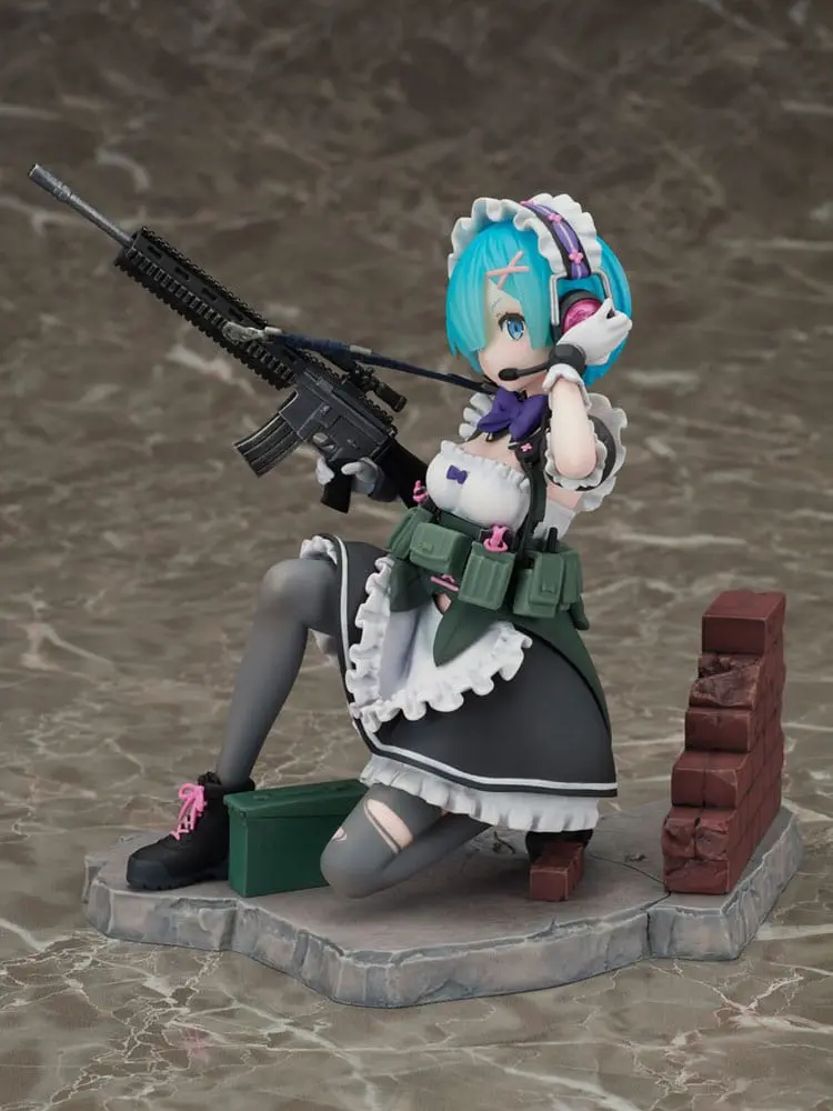 Re:Zero Starting Life in Another World PVC Statue 1/7 Rem Military Ver. 16 cm termékfotó