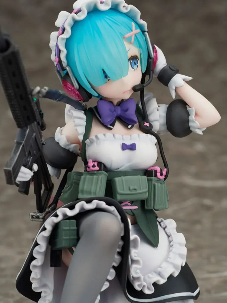 Re:Zero Starting Life in Another World PVC Statue 1/7 Rem Military Ver. 16 cm termékfotó