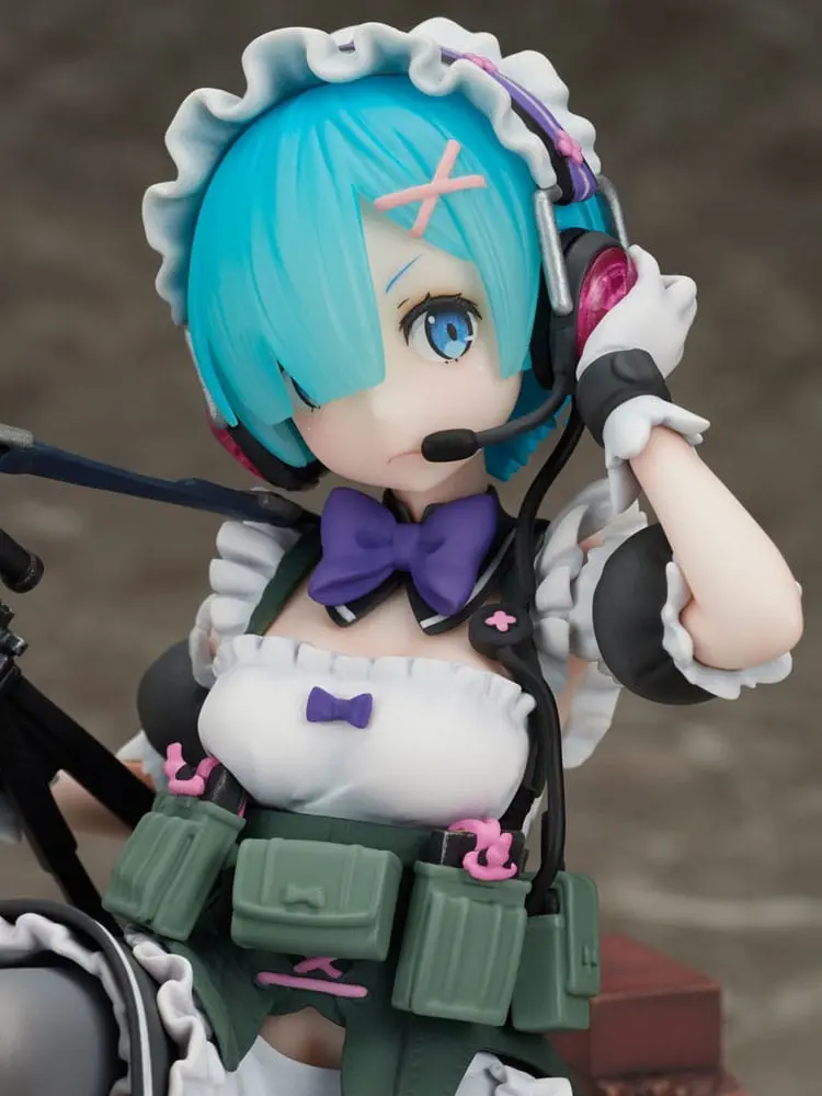 Re:Zero Starting Life in Another World PVC Statue 1/7 Rem Military Ver. 16 cm termékfotó