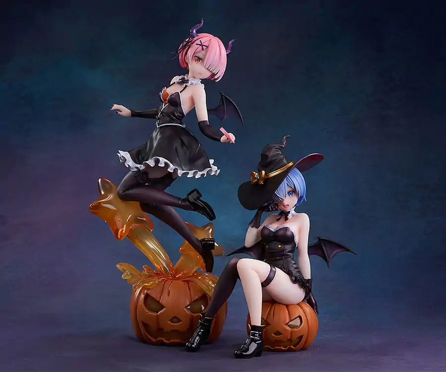 Re:ZERO -Starting Life in Another World- PVC Statue 1/7 Rem: Phantom Night Wizard Ver. 17 cm termékfotó