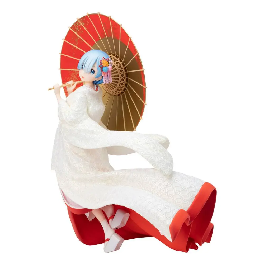 Re:ZERO -Starting Life in Another World- 1/7 Rem -Shiromuku- PVC szobor figura 24 cm termékfotó