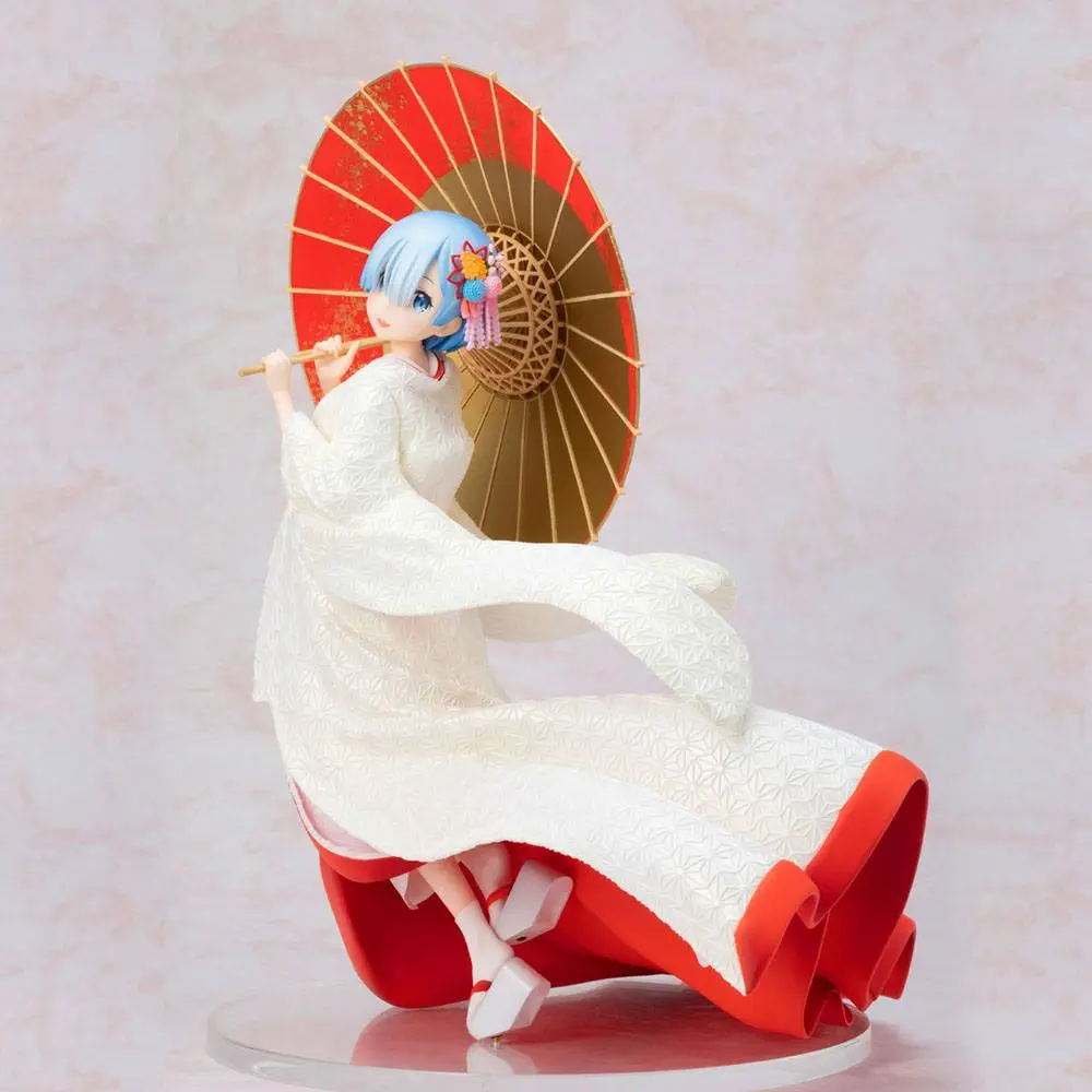Re:ZERO -Starting Life in Another World- 1/7 Rem -Shiromuku- PVC szobor figura 24 cm termékfotó