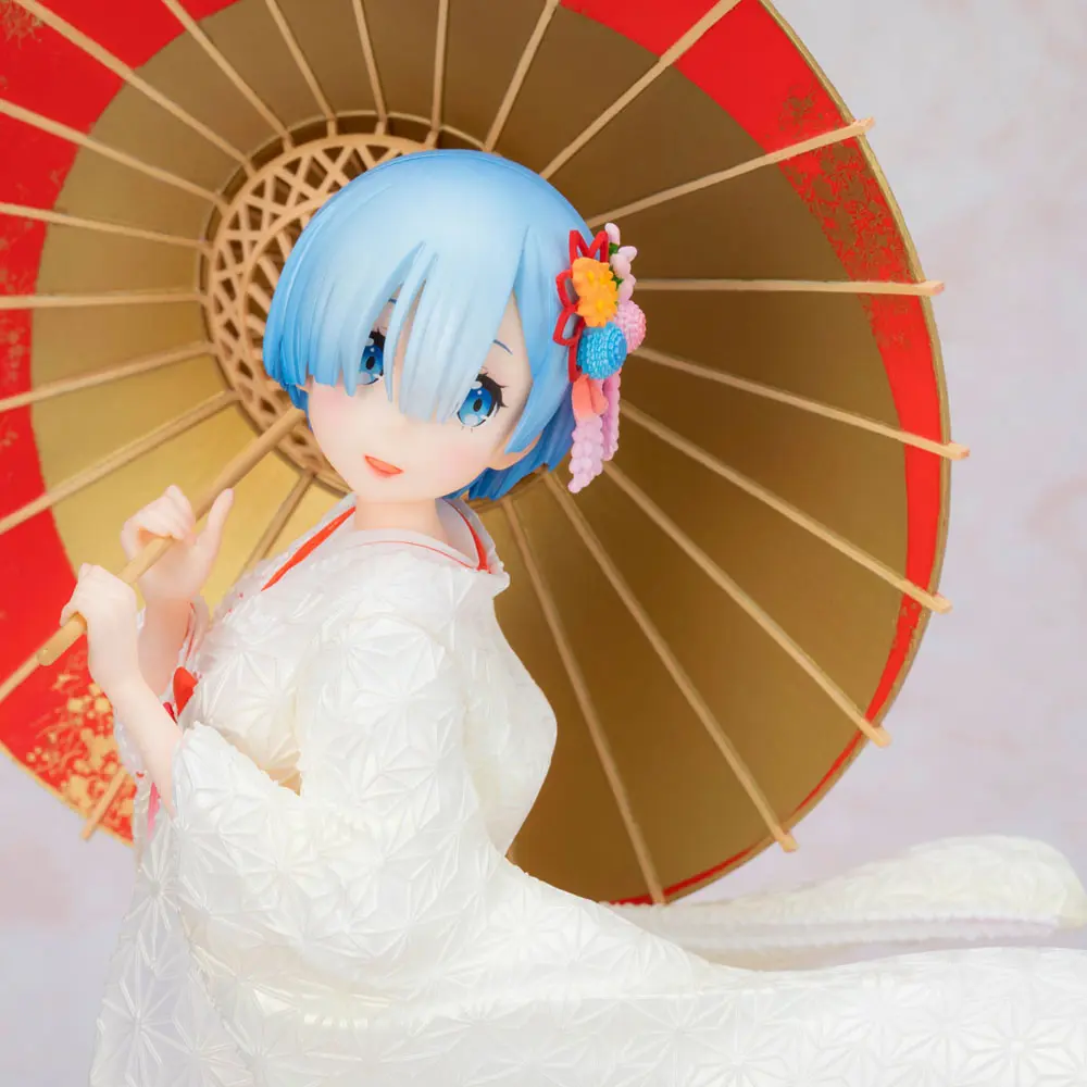 Re:ZERO -Starting Life in Another World- 1/7 Rem -Shiromuku- PVC szobor figura 24 cm termékfotó