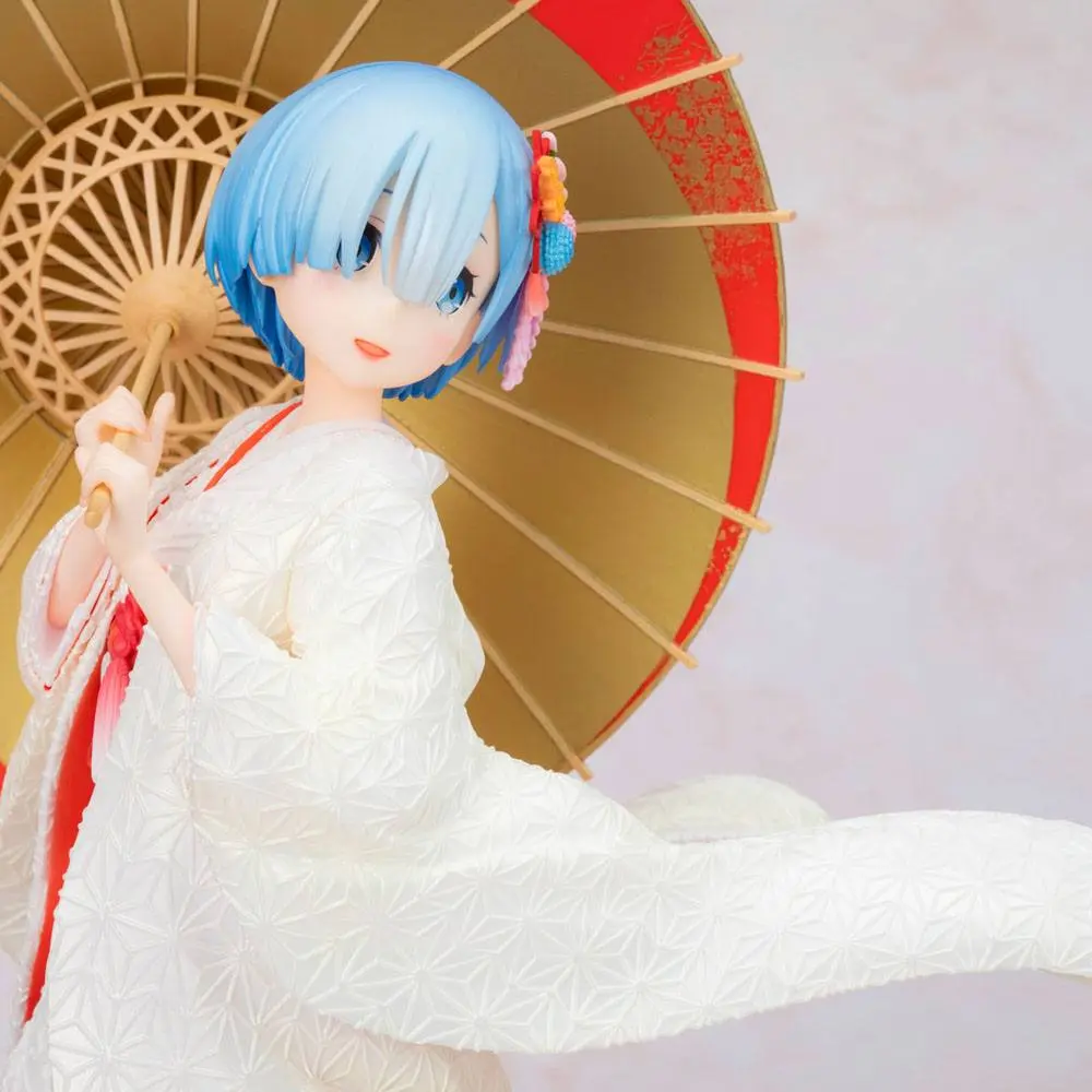 Re:ZERO -Starting Life in Another World- 1/7 Rem Shiromuku Ver. PVC szobor figura 24 cm termékfotó