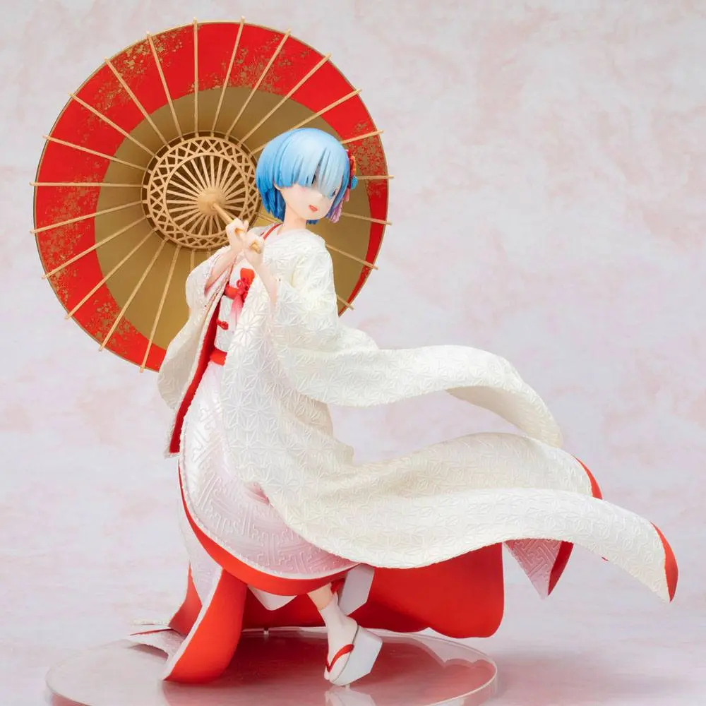 Re:ZERO -Starting Life in Another World- 1/7 Rem Shiromuku Ver. PVC szobor figura 24 cm termékfotó