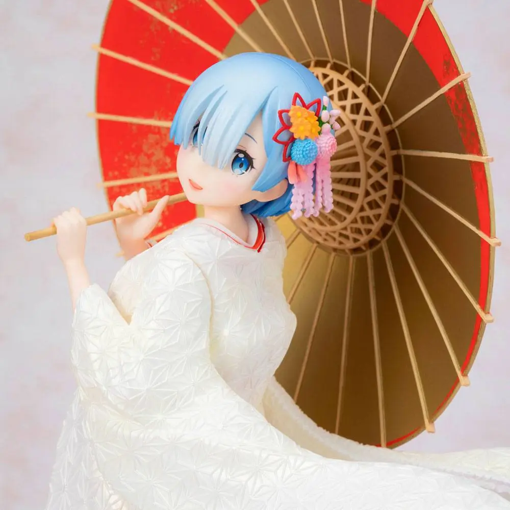 Re:ZERO -Starting Life in Another World- 1/7 Rem Shiromuku Ver. PVC szobor figura 24 cm termékfotó