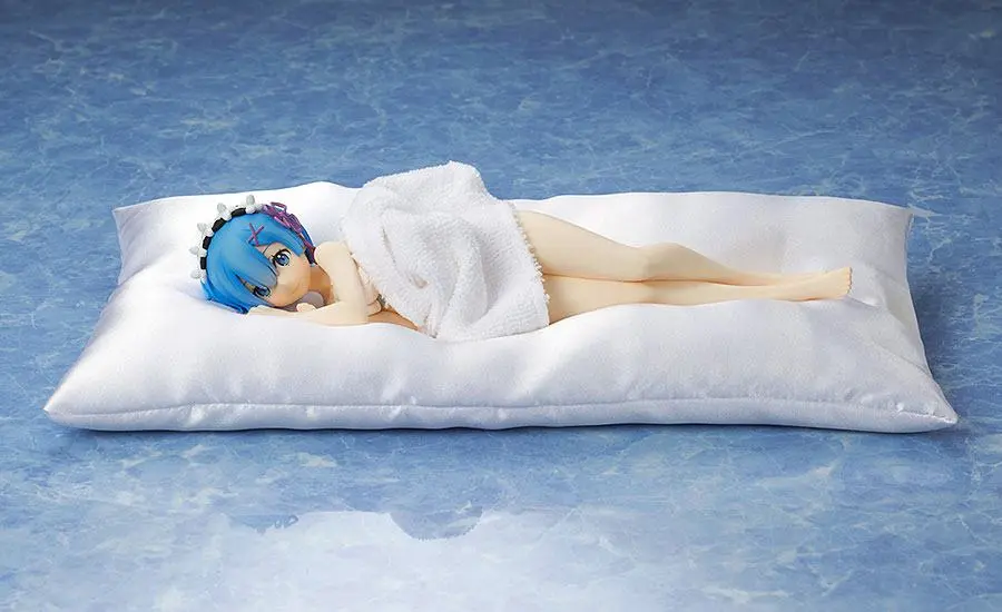 Re:ZERO -Starting Life in Another World- 1/7 Rem Sleep Sharing Blue Lingerie Ver. PVC szobor figura 23 cm termékfotó