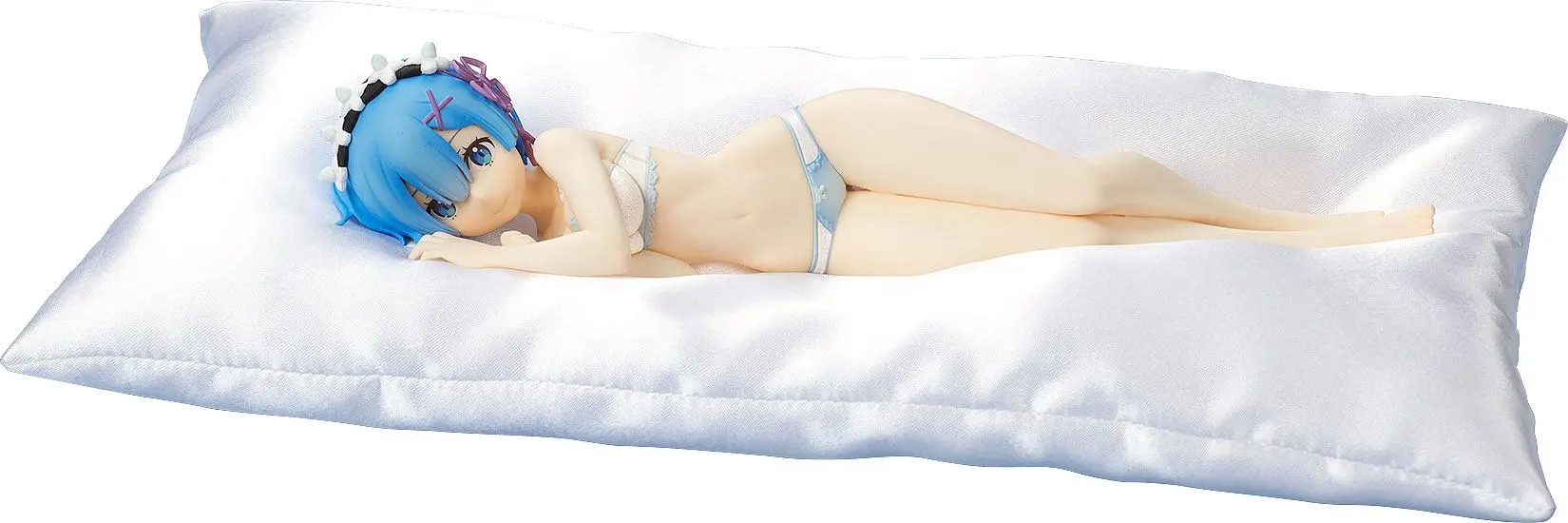 Re:ZERO -Starting Life in Another World- 1/7 Rem Sleep Sharing Blue Lingerie Ver. PVC szobor figura 23 cm termékfotó