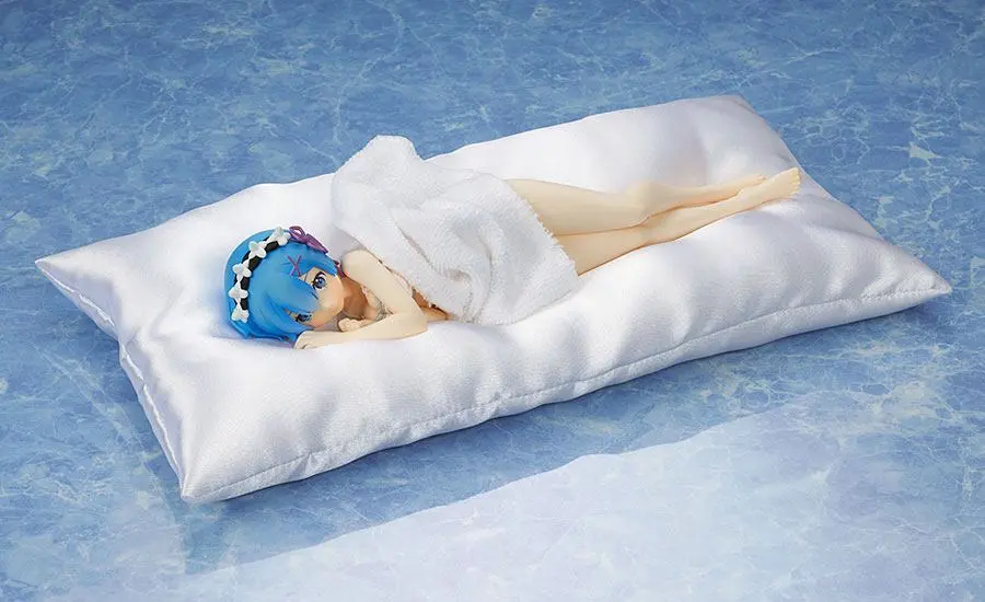 Re:ZERO -Starting Life in Another World- 1/7 Rem Sleep Sharing Blue Lingerie Ver. PVC szobor figura 23 cm termékfotó