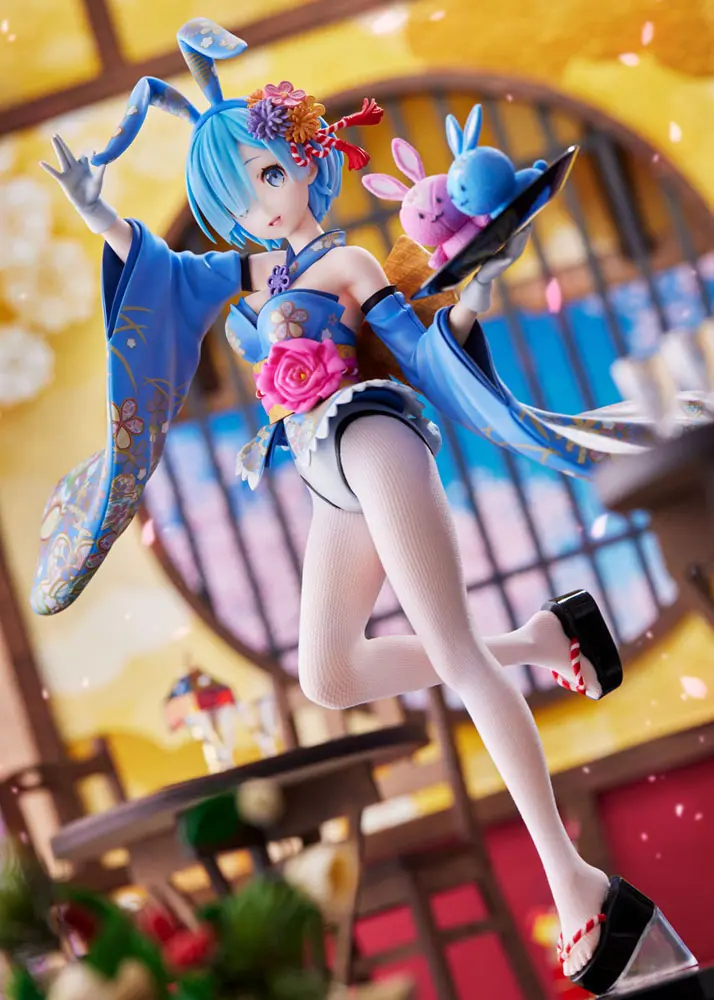 Re:Zero Starting Life in Another World PVC Statue 1/7 Rem Wa-Bunny 23 cm termékfotó