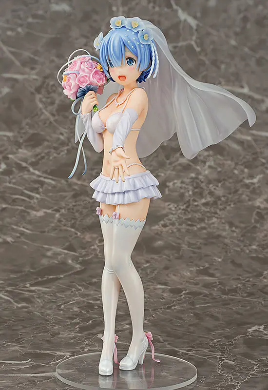 Re:ZERO -Starting Life in Another World- PVC Statue 1/7 Rem Wedding Ver. 22 cm termékfotó