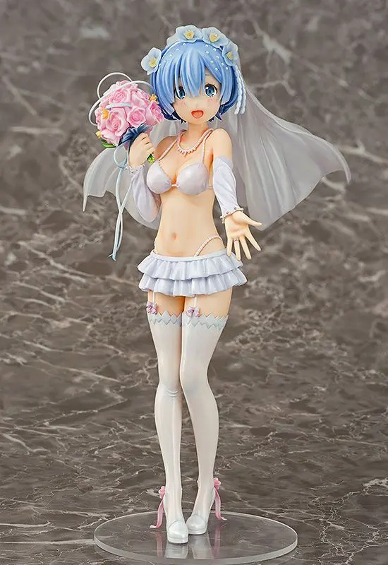 Re:ZERO -Starting Life in Another World- PVC Statue 1/7 Rem Wedding Ver. 22 cm termékfotó