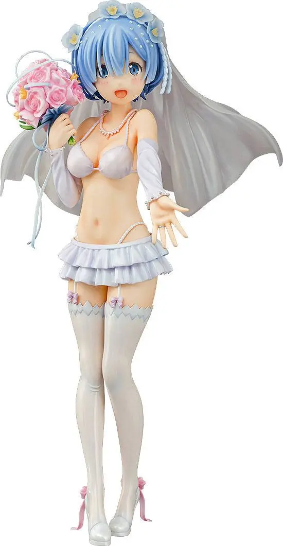 Re:ZERO -Starting Life in Another World- PVC Statue 1/7 Rem Wedding Ver. 22 cm termékfotó