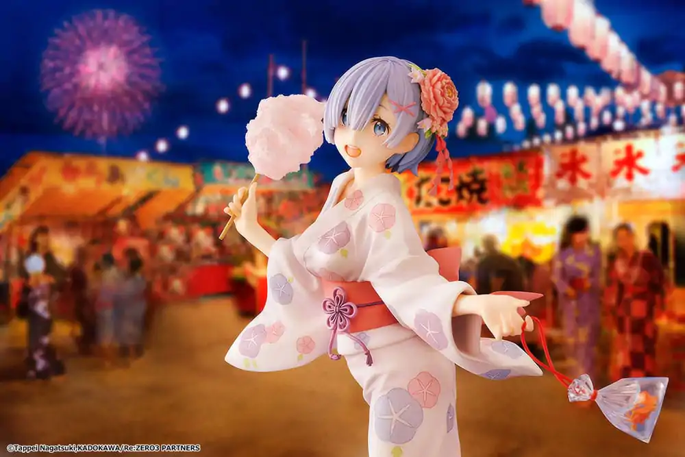 Re:ZERO -Starting Life in Another World- PVC Statue 1/8 Rem Yukata Ver. Renewal Package Edition 23 cm termékfotó