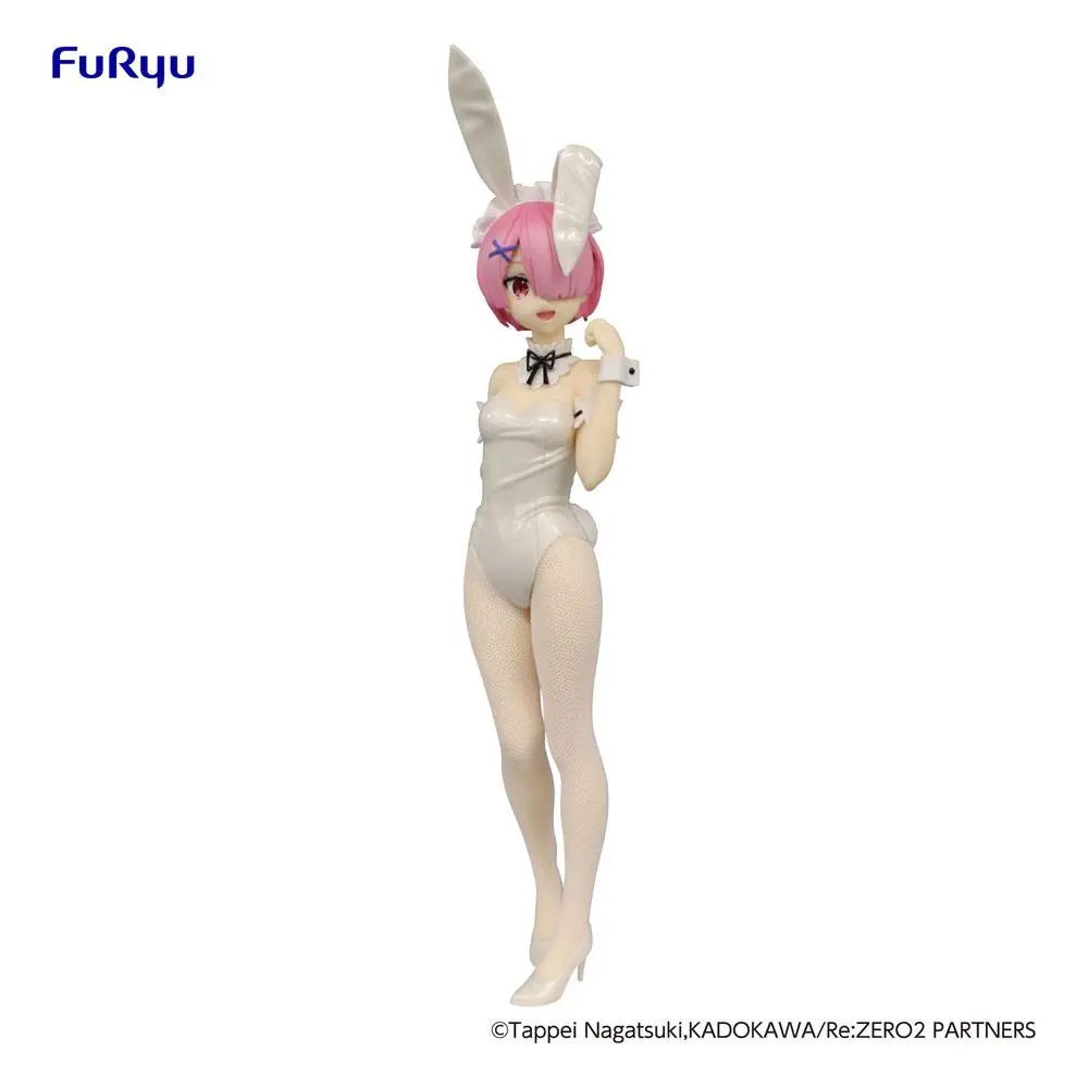 Re:Zero - Starting Life in Another World BiCute Bunnies Ram White Pearl Color Ver. PVC szobor figura 30 cm termékfotó