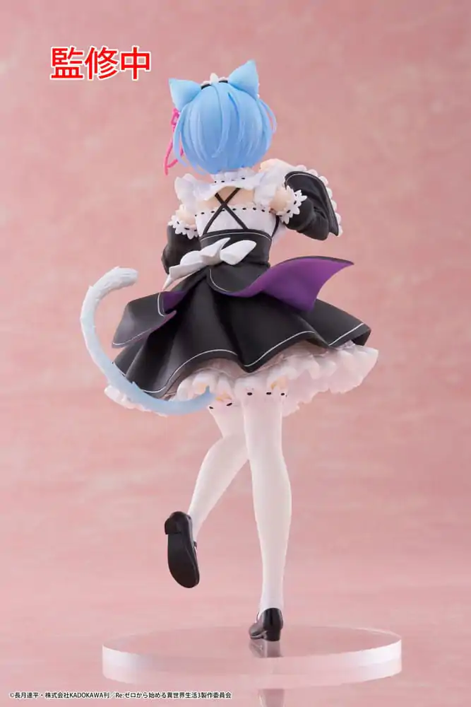Re:Zero Starting Life in Another World Coreful Rem Cat Maid Ver. PVC szobor figura termékfotó