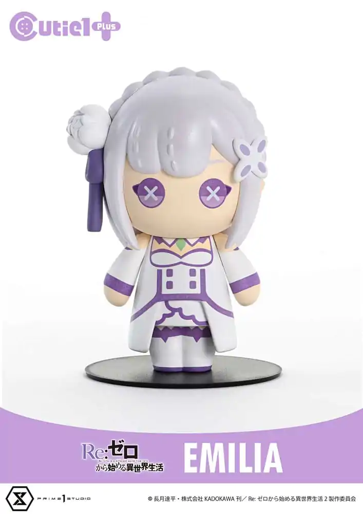 Re:Zero Starting Life in Another World Cutie1 Plus Emilia PVC figura 9 cm termékfotó