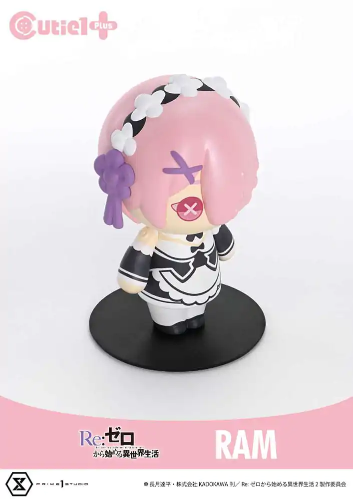 Re:Zero Starting Life in Another World Cutie1 Plus Ram PVC figura 9 cm termékfotó