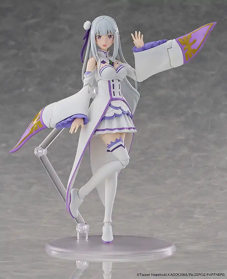 Re:Zero Starting Life in Another World Emilia DX Ver. Műanyag modell készlet 16 cm  termékfotó