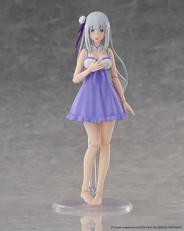 Re:Zero Starting Life in Another World Emilia DX Ver. Műanyag modell készlet 16 cm  termékfotó