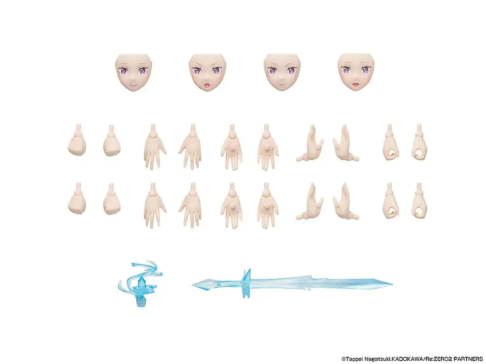 Re:Zero Starting Life in Another World Emilia DX Ver. Műanyag modell készlet 16 cm  termékfotó