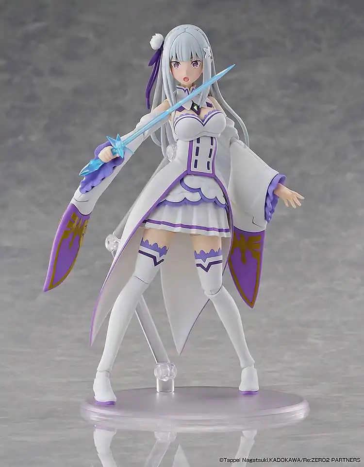 Re:Zero Starting Life in Another World Emilia DX Ver. Műanyag modell készlet 16 cm  termékfotó