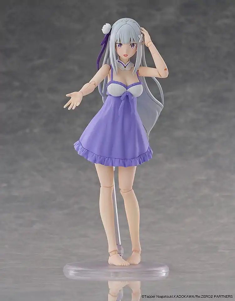 Re:Zero Starting Life in Another World Emilia DX Ver. Műanyag modell készlet 16 cm  termékfotó