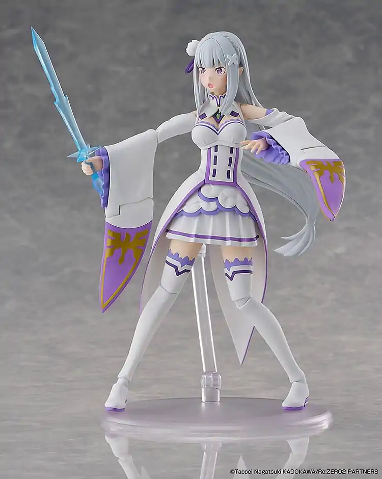Re:Zero Starting Life in Another World Emilia DX Ver. Műanyag modell készlet 16 cm  termékfotó