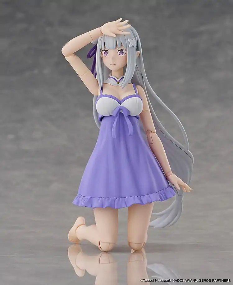 Re:Zero Starting Life in Another World Emilia DX Ver. Műanyag modell készlet 16 cm  termékfotó