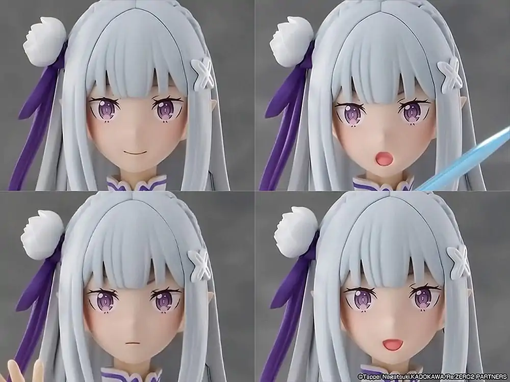 Re:Zero Starting Life in Another World Emilia DX Ver. Műanyag modell készlet 16 cm  termékfotó