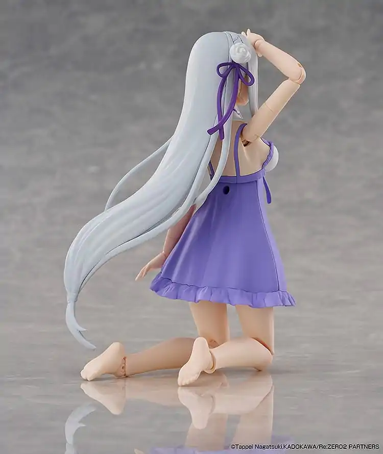 Re:Zero Starting Life in Another World Emilia DX Ver. Műanyag modell készlet 16 cm  termékfotó