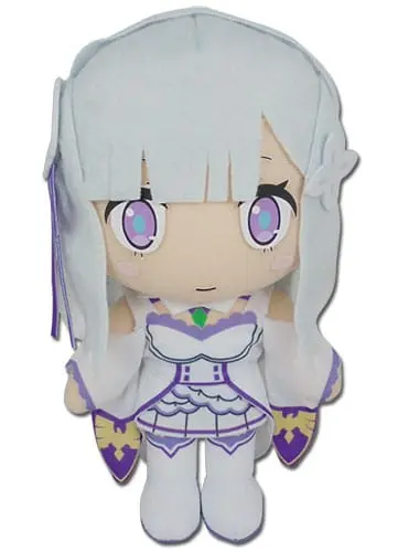 Re:Zero Starting Life in Another World Emilia plüss figura 20 cm termékfotó