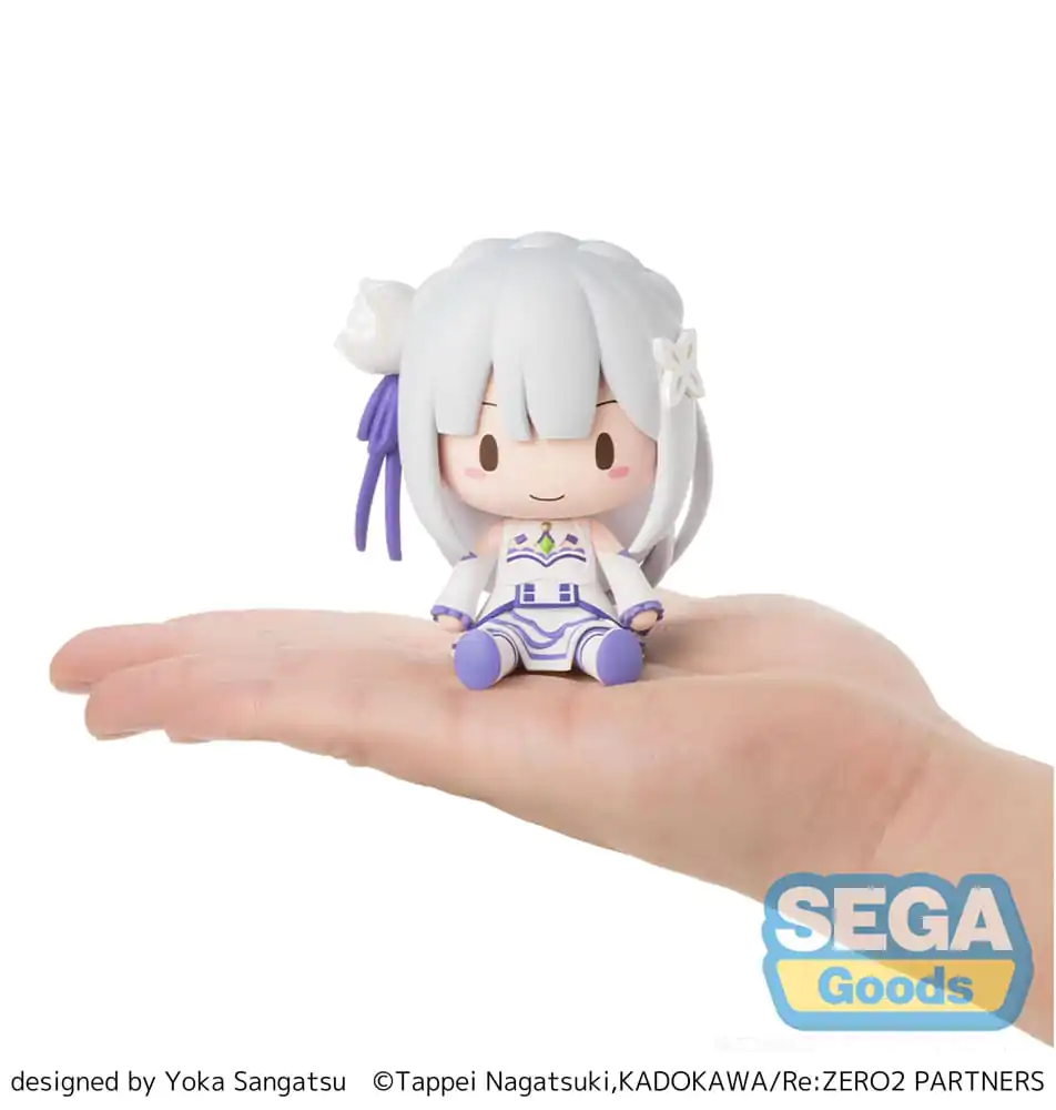 Re:Zero Starting Life in Another World Fuwa Petit Chibi figura Emilia 8 cm termékfotó