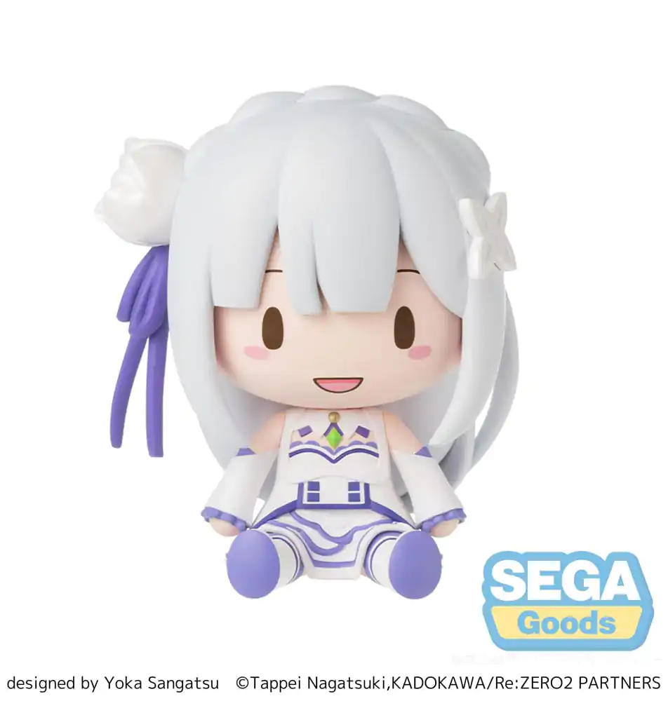 Re:Zero Starting Life in Another World Fuwa Petit Chibi figura Emilia 8 cm termékfotó